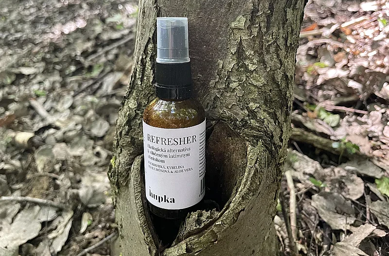 Refresher - prírodná eko alternatíva k vlhčeným intímnym obrúskom - Herbs by Hupka
