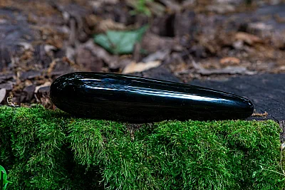 YONI WAND Ritual Galaxy (Čierny Obsidián)